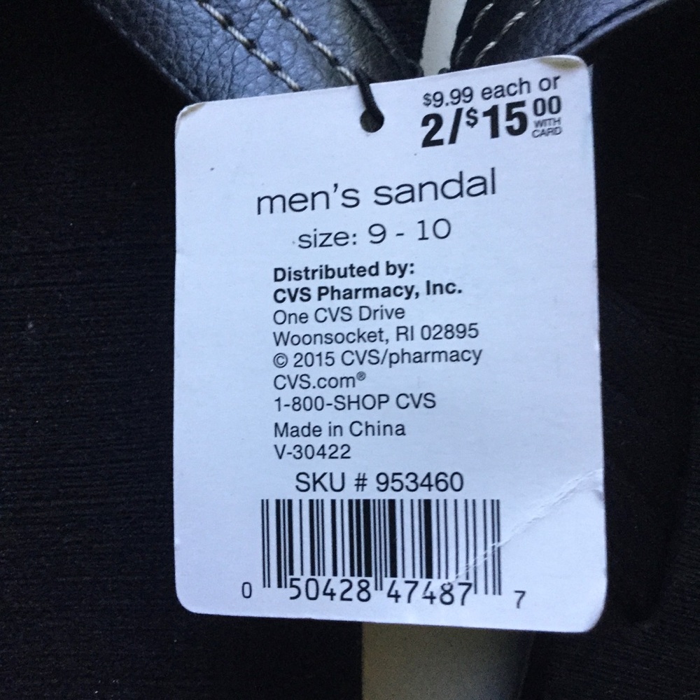 Men’s flip flops - Picture 2 of 3